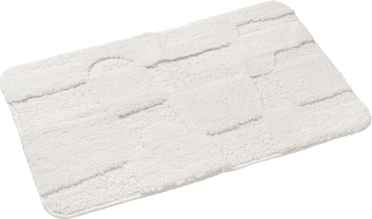 Badematte mit Anti-Rutsch-Beschichtung, beige (45x70cm), 1 St