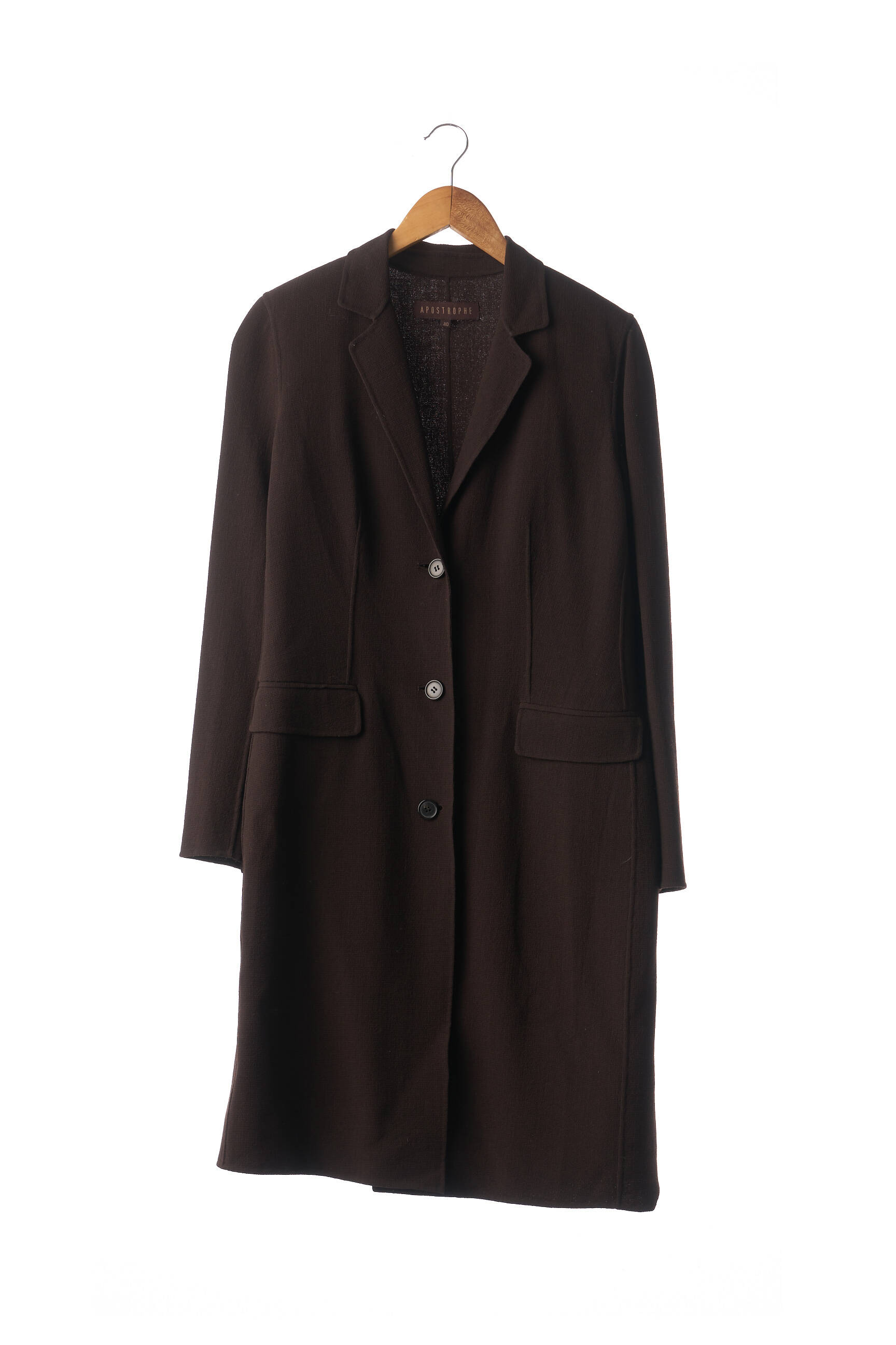 Apostrophe Manteaux Longs Femme couleur marron