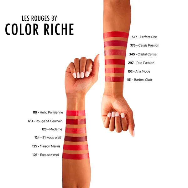 Batom L'Oréal Paris Color Riche 345 Crystal Cherry Satin