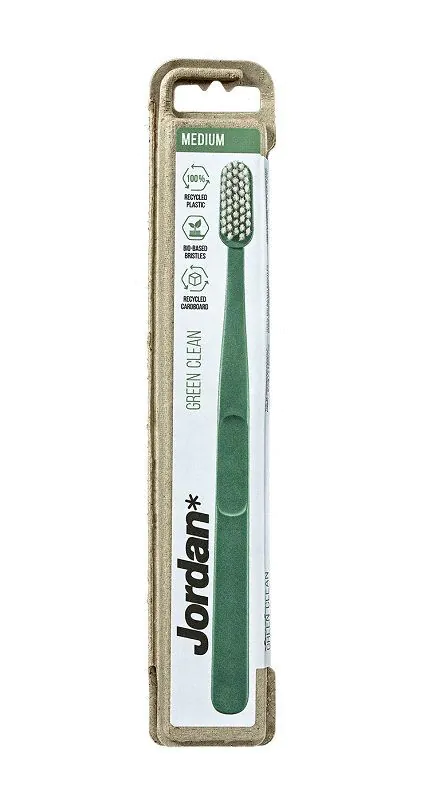 Jordan Green Clean tandbørste medium