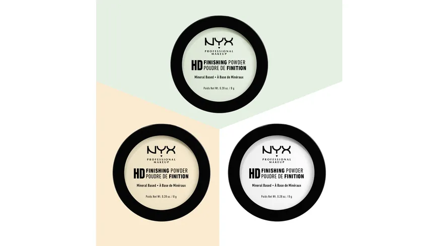 NYX PROFESSIONAL MAKEUP HD Finishing Powder 8 g 1 - Translucent