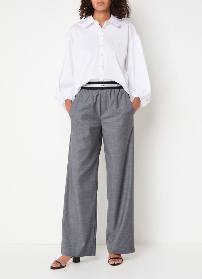 Co'Couture High-Waist-Hose mit lockerer Passform und Seitentaschen