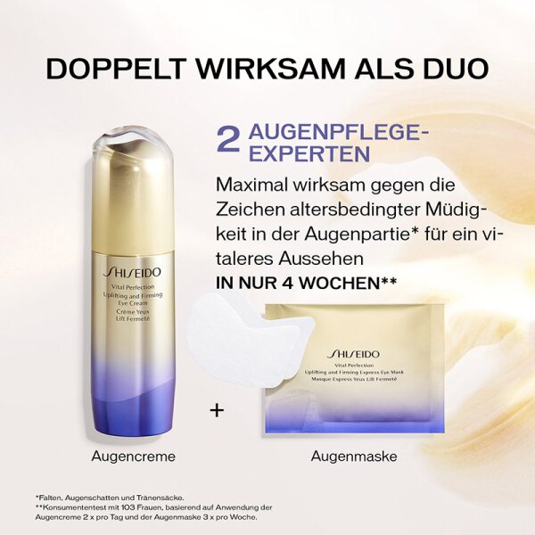 Shiseido Vital Perfection Uplifting & Firming Eye Cream Augencreme