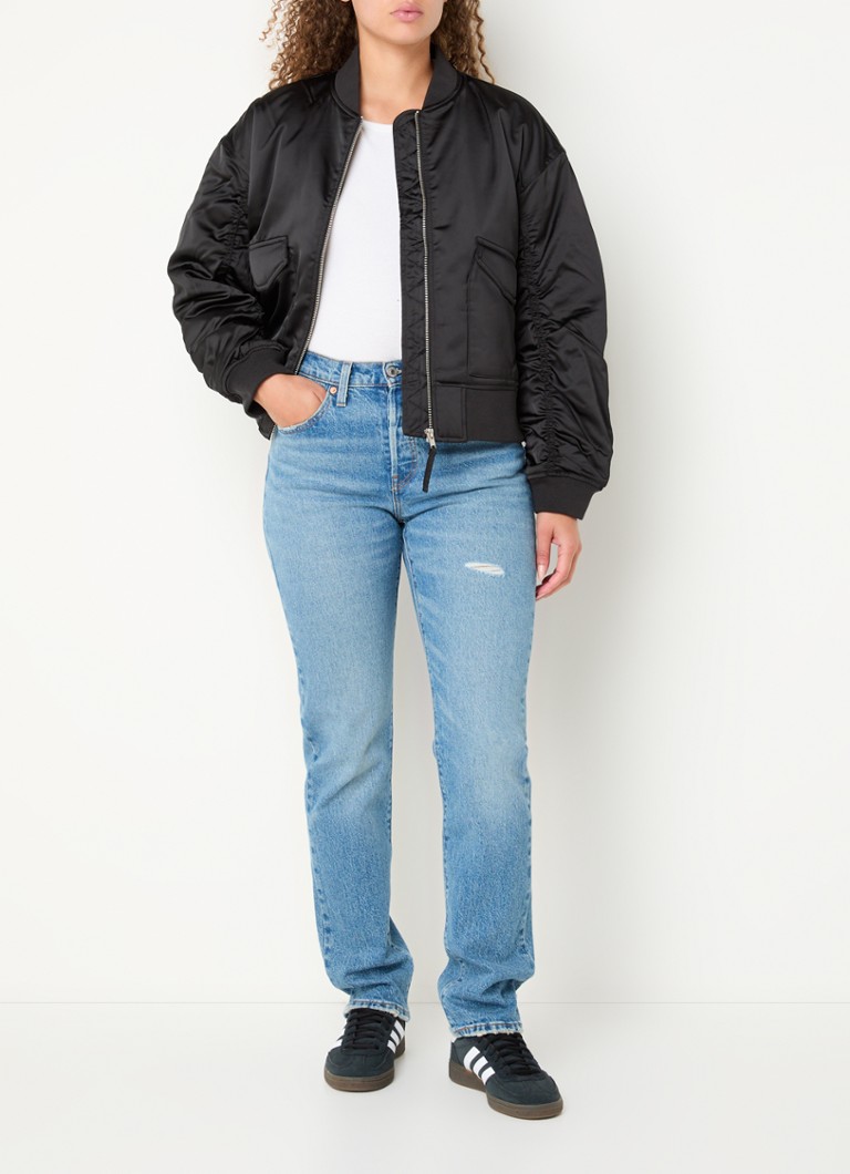 Levi's Andy Satin Bomber Jacket με τσέπες με καπάκι