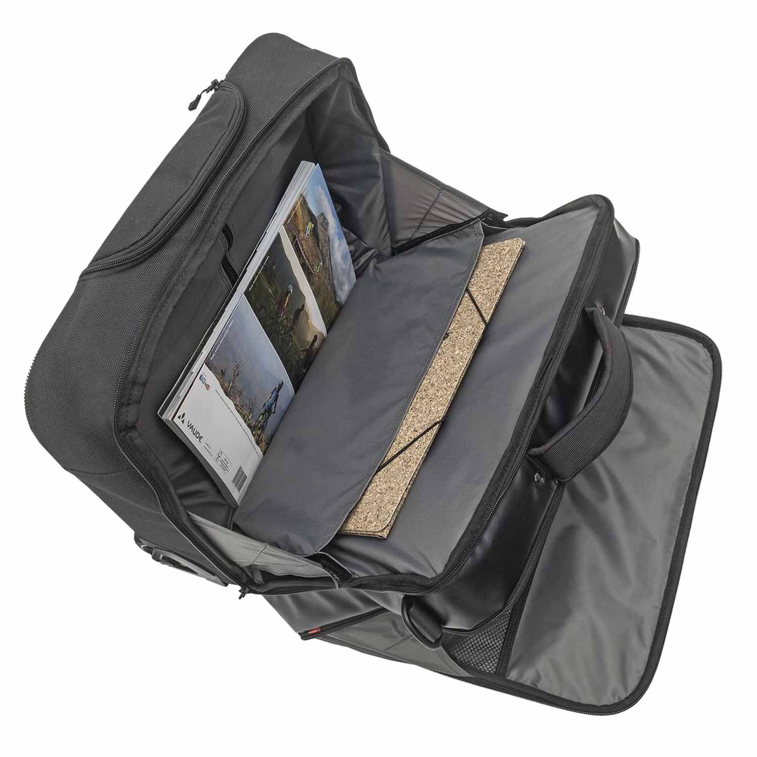 VAUDE Koffer Vaude Businesstrolley Tuvana 25 azure, 4 Rollen Rollen