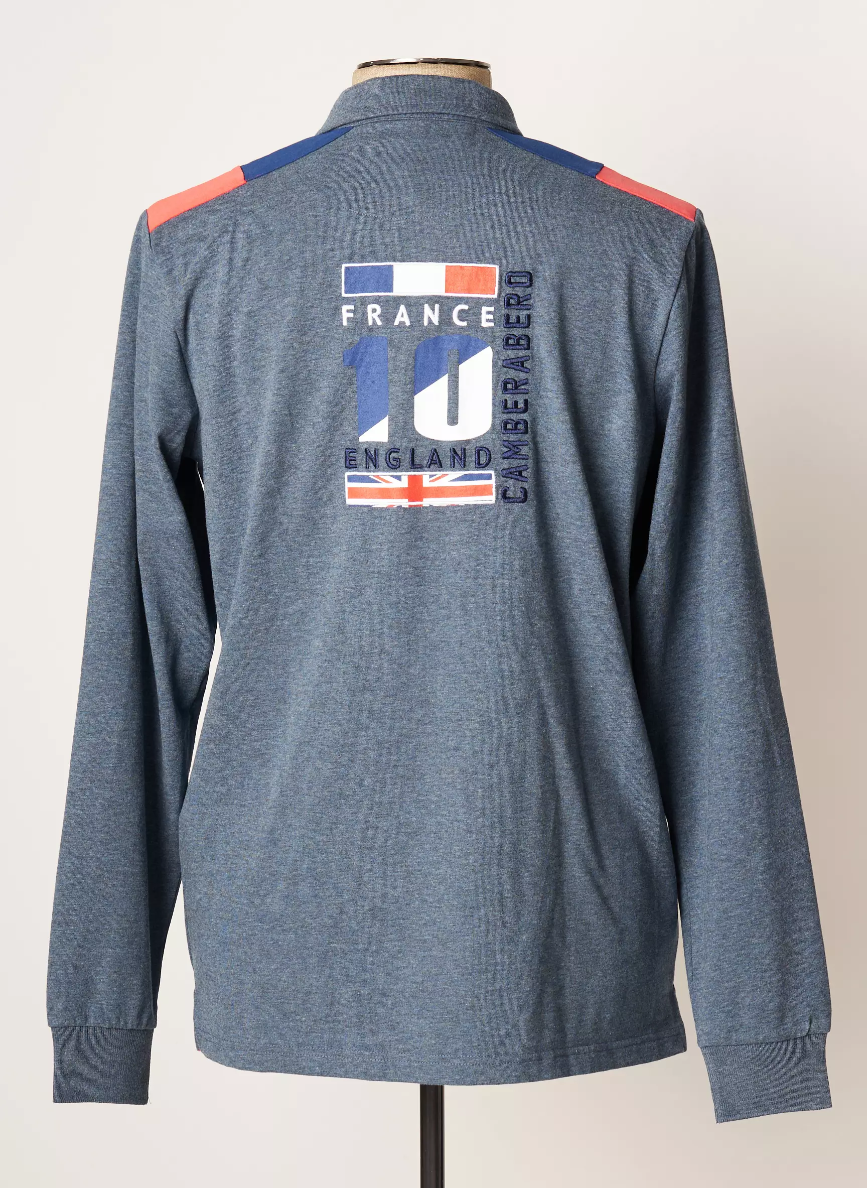 Camberabero Polos Homme couleur gris