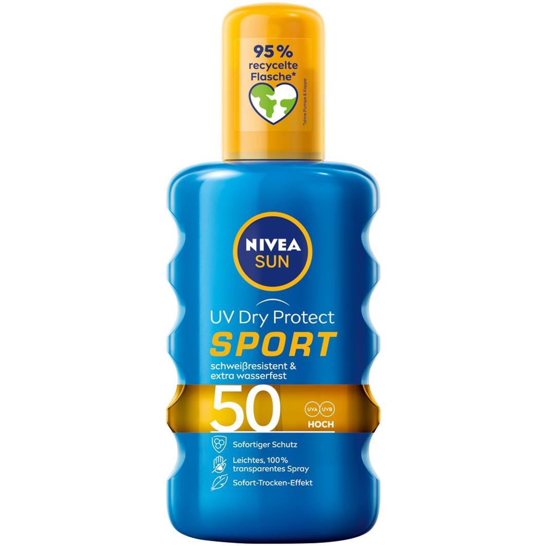 UV Dry Protect Sport Transparentes Spray LSF 50