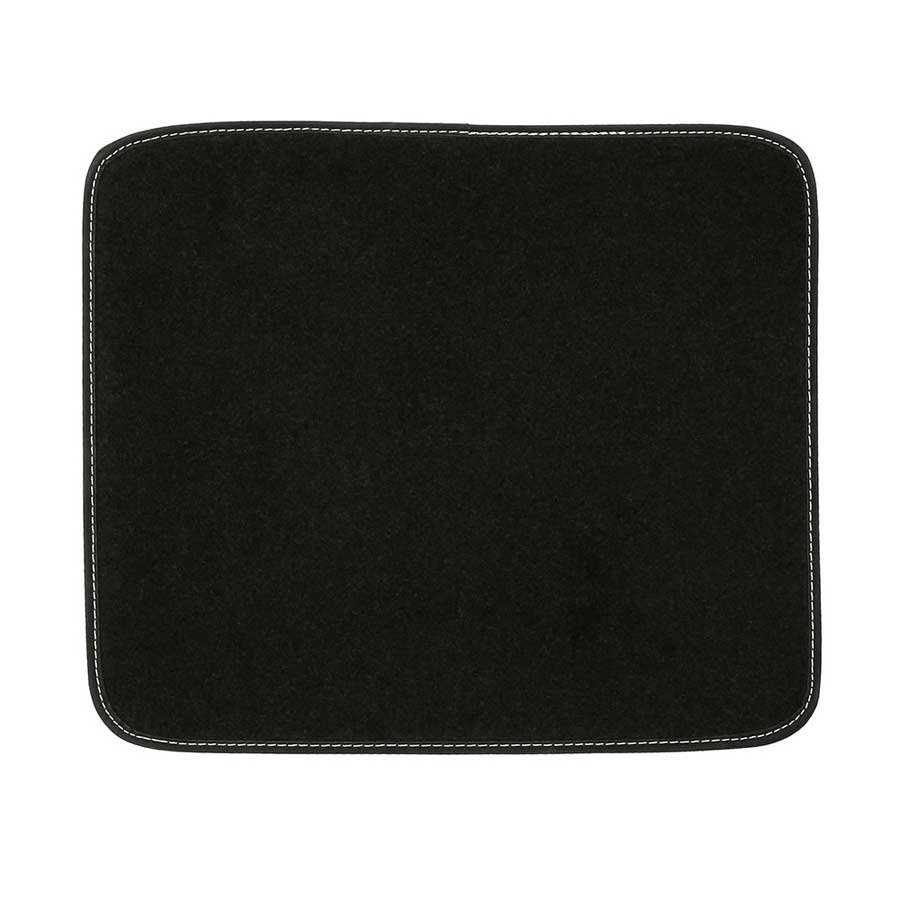 Norauto Universal Autoteppich in Schwarz, Auto Textil Fußmatte für hinten, 1 Stück - ATU