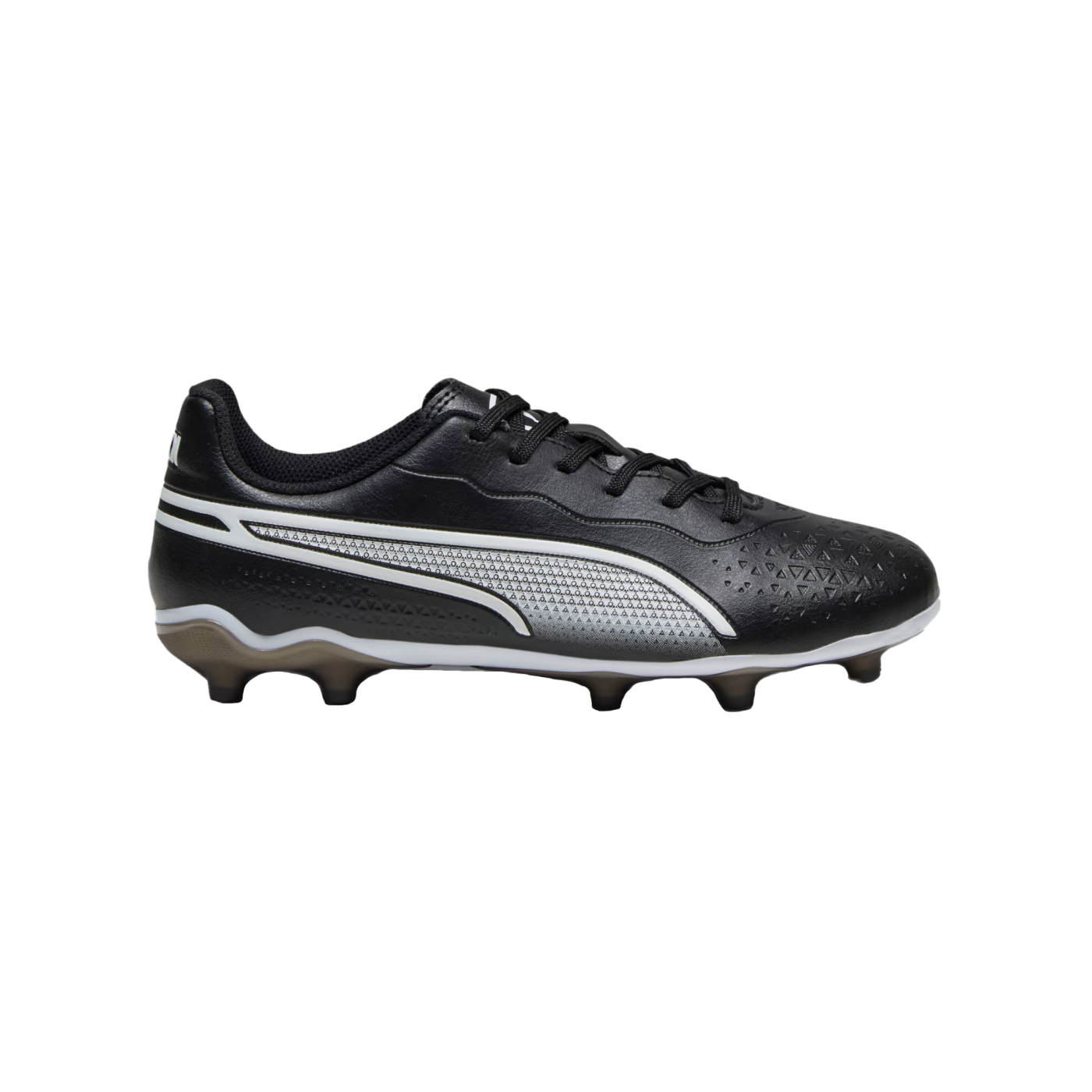 PUMA KING Match FG/AG Jr Kids Schwarz Weiss F01