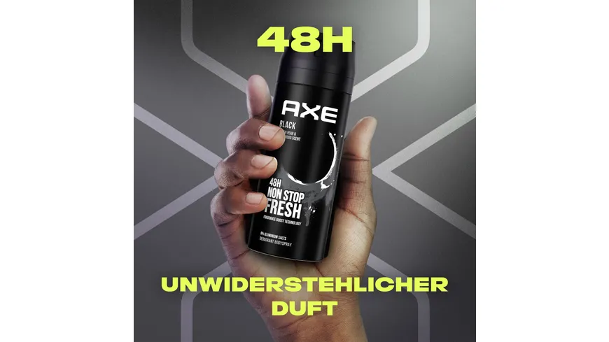 AXE Deospray Black ohne Aluminium 150 ml