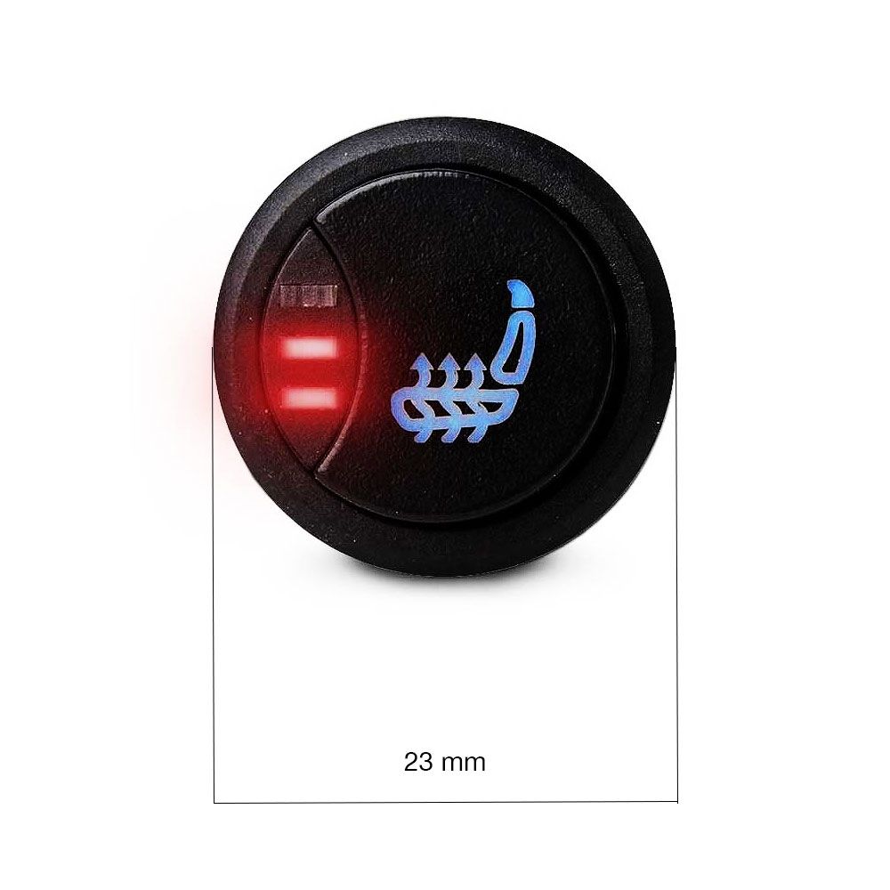 Maxxcount 3-stufig schaltbar mit Thermostat Sitzheizung