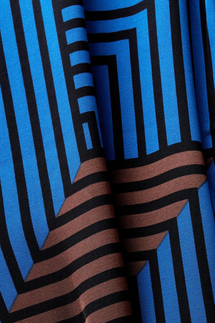 Satinbluse mit Fledermausärmeln