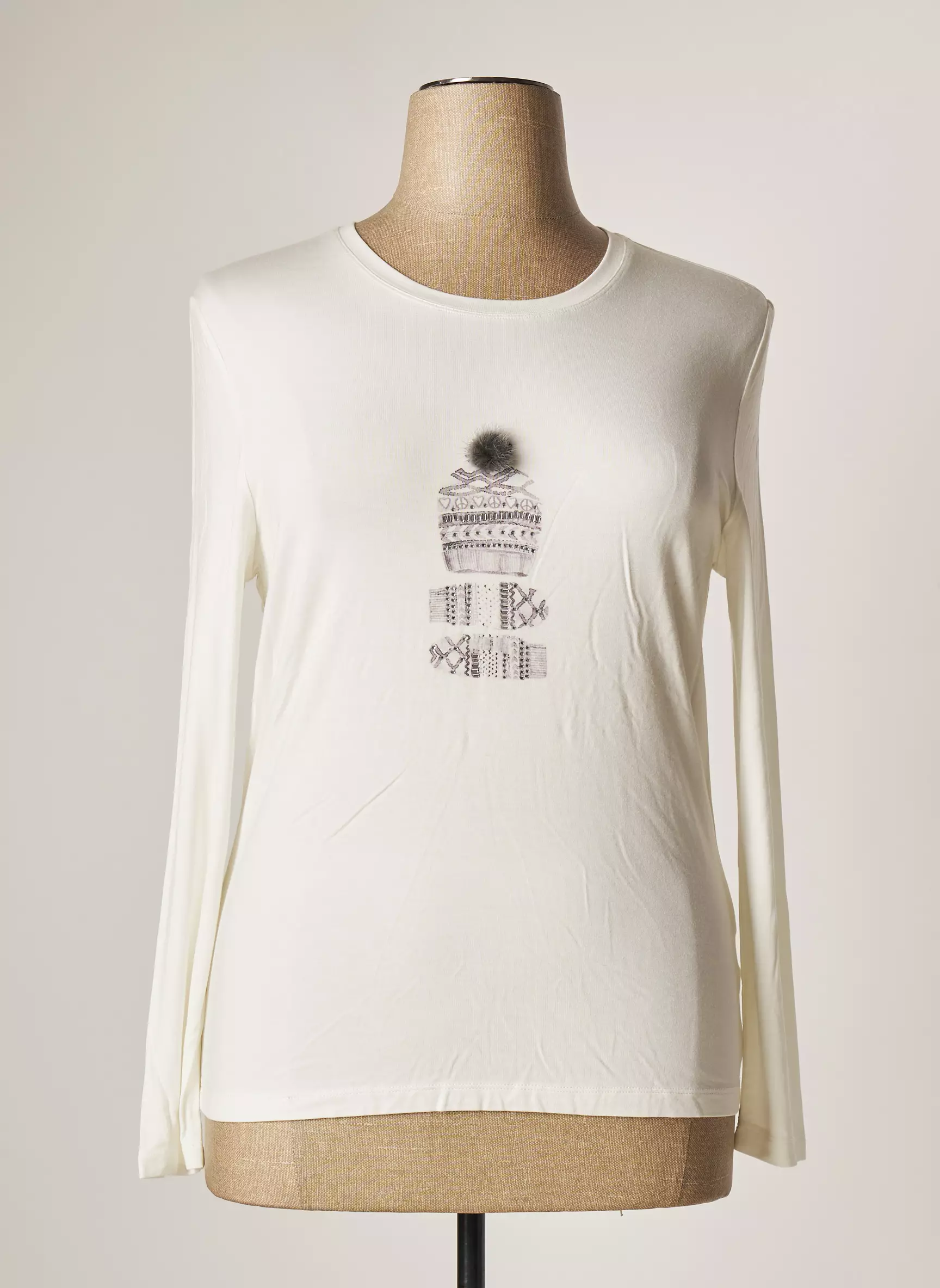 Ananke Tshirts Femme couleur beige
