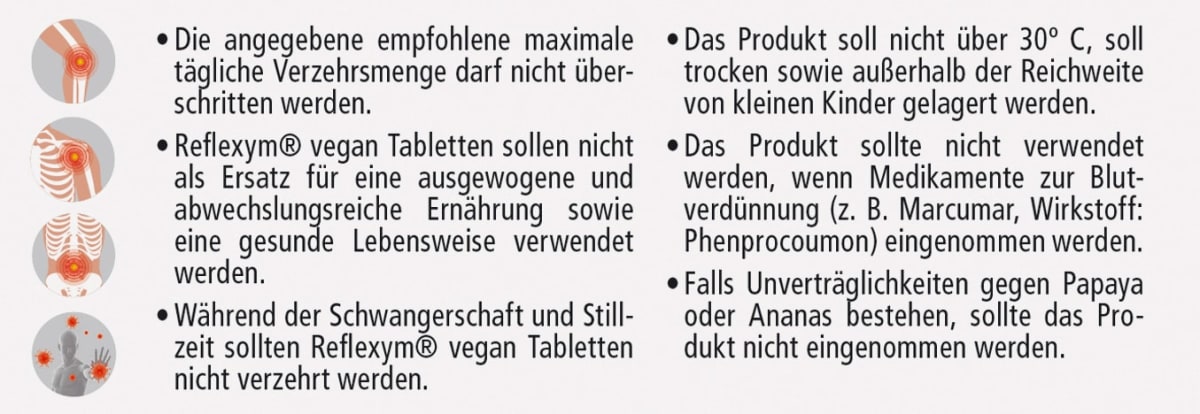 Reflexym vegan Tabletten, 100 St