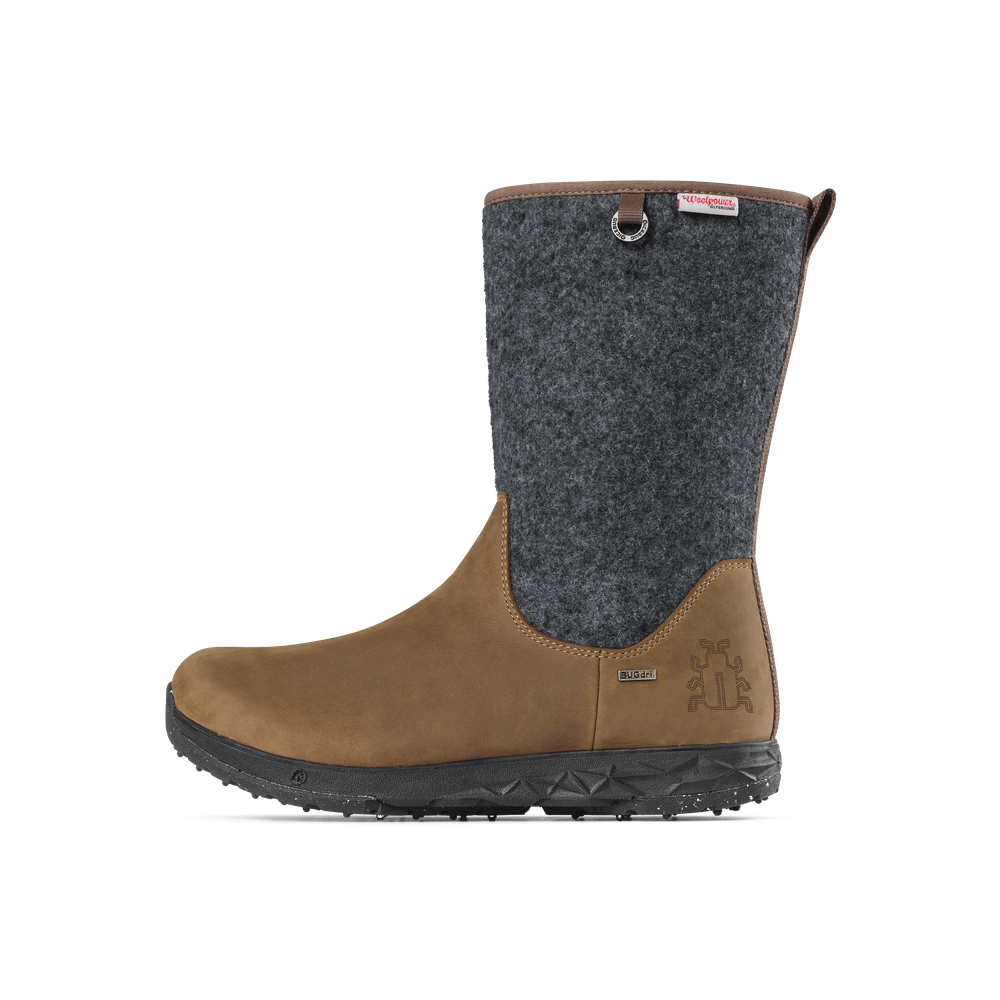 Icebug Grove ReWool Womens BUGrip BUGdri Coffee Grey G09006-9B / braun