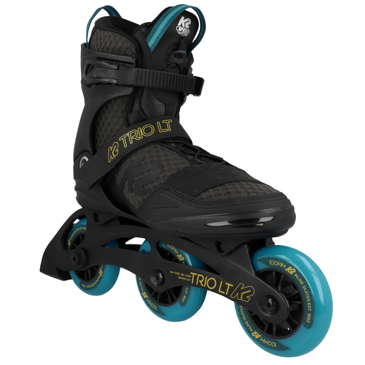 K2 Trio LT 100 Inlineskates schwarz