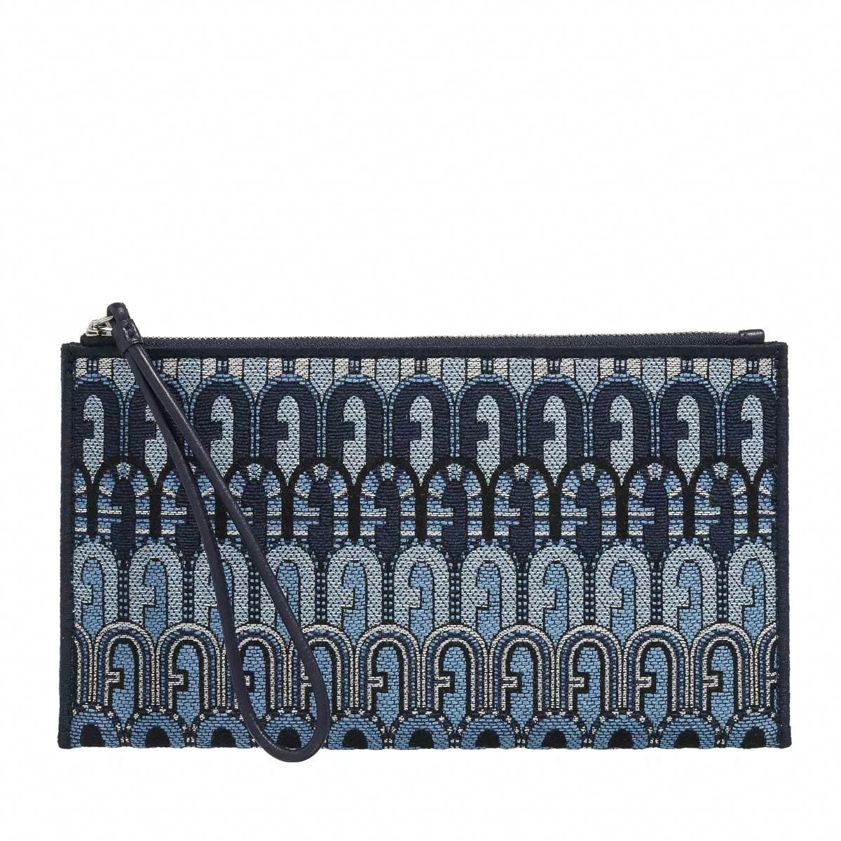 FURLA Handtaschen blau Clutch