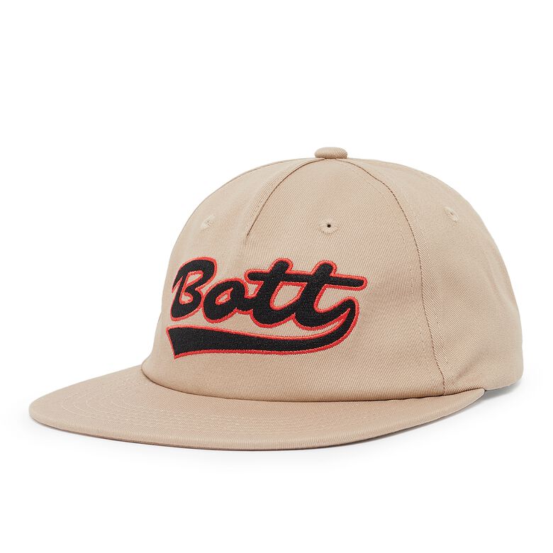BoTT Script Logo 3 Panel Cap beige