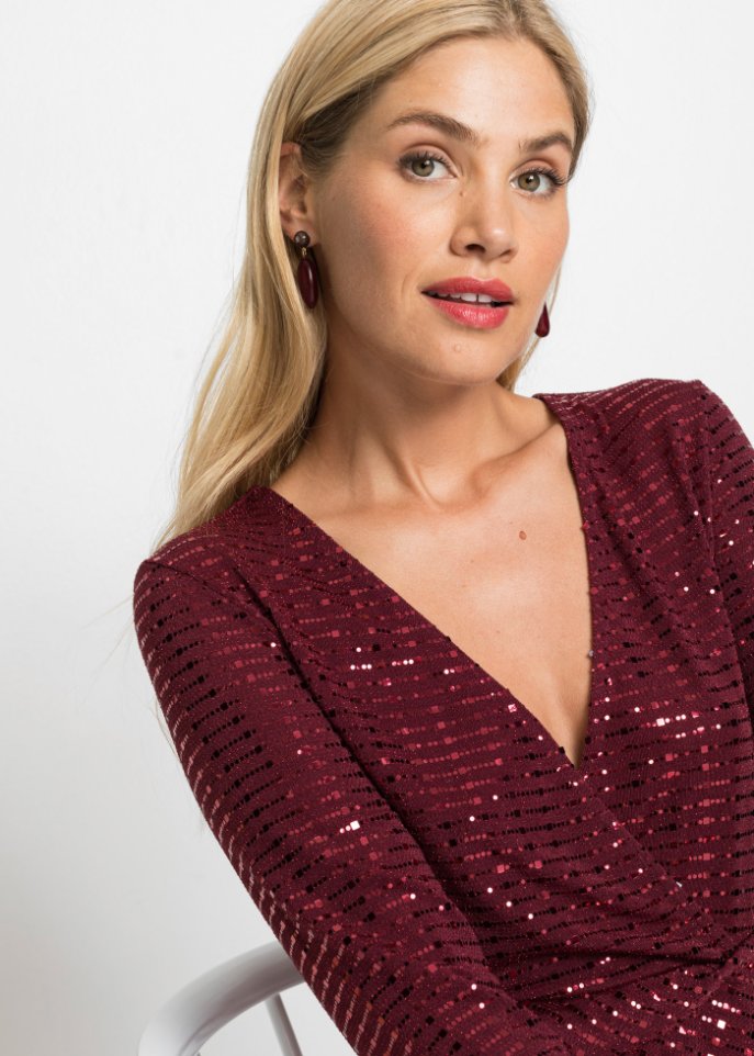 Kleid mit Pailletten