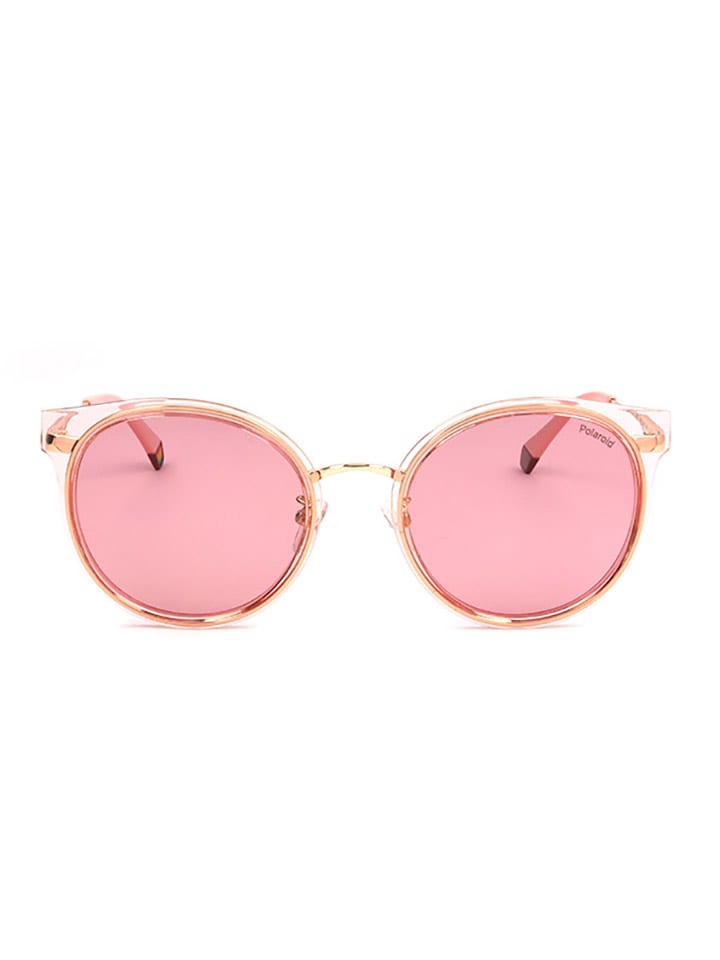 Polaroid Damen-Sonnenbrille in Roségold/ Rosa günstig kaufen 55