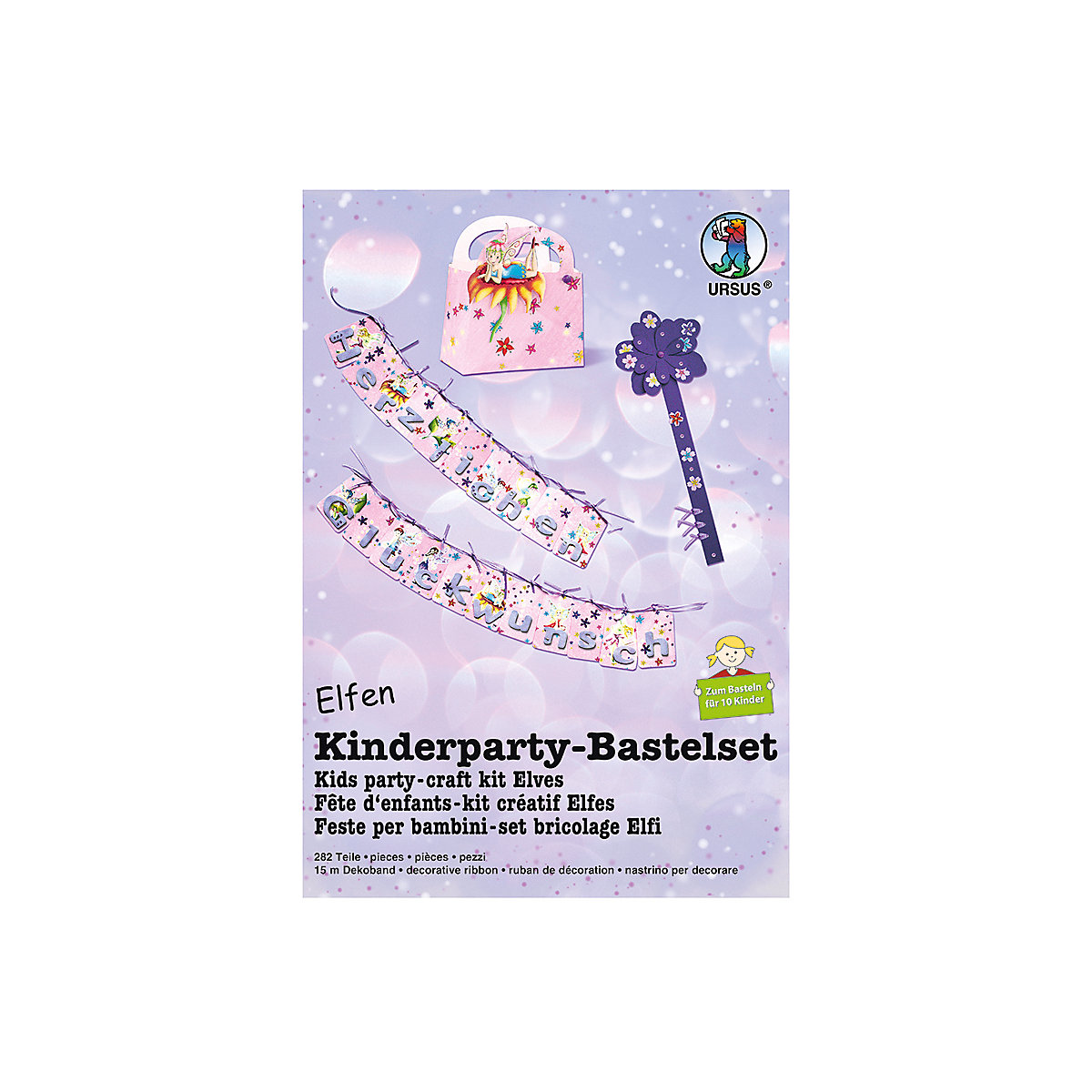 Kinderparty-Bastelset Elfen