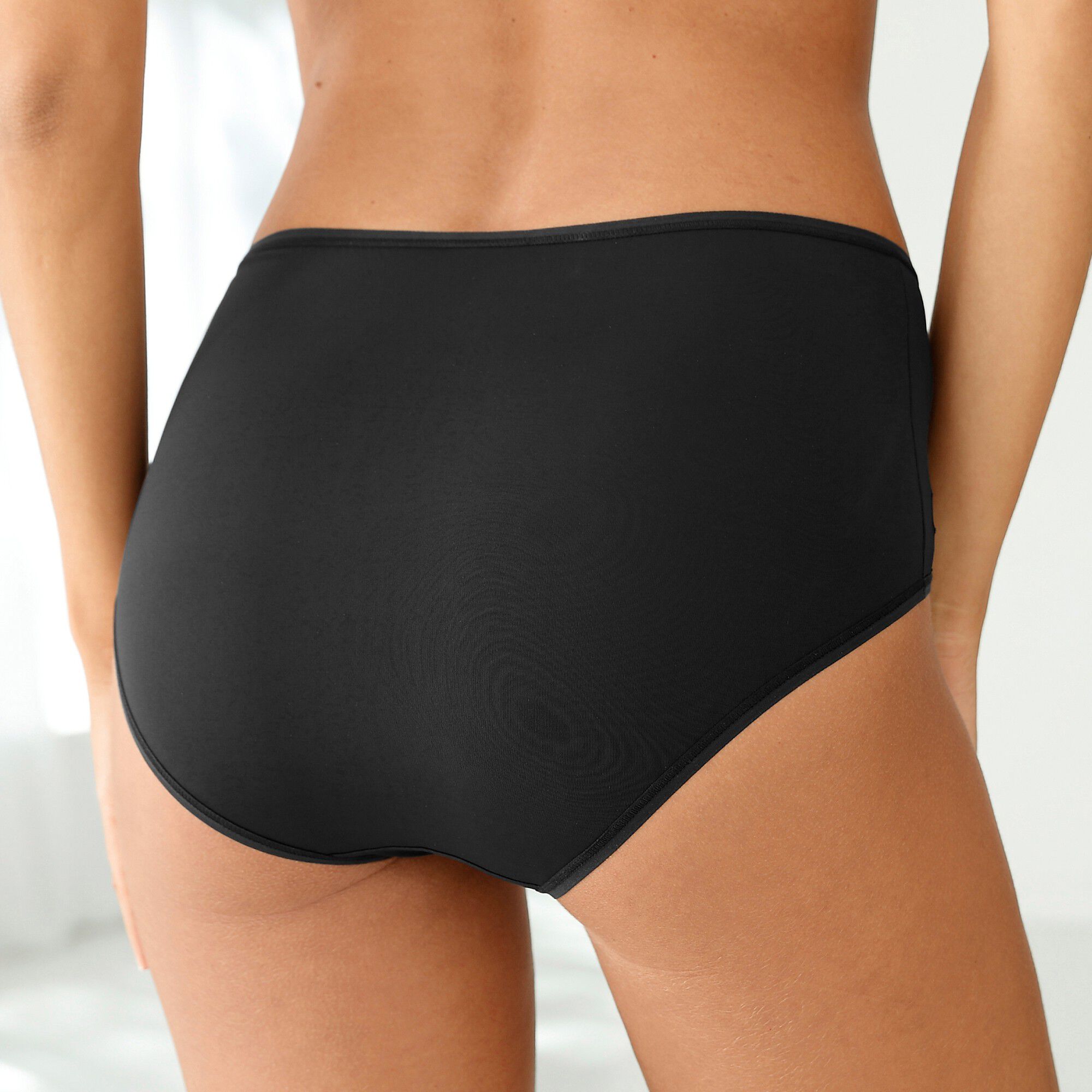Culotte microfibre forme maxi  – Lot de 2