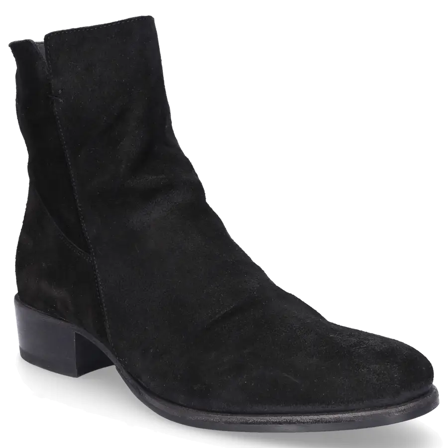Fiorentini + Baker - Stiefeletten COHEN-17 Veloursleder schwarz - schwarz