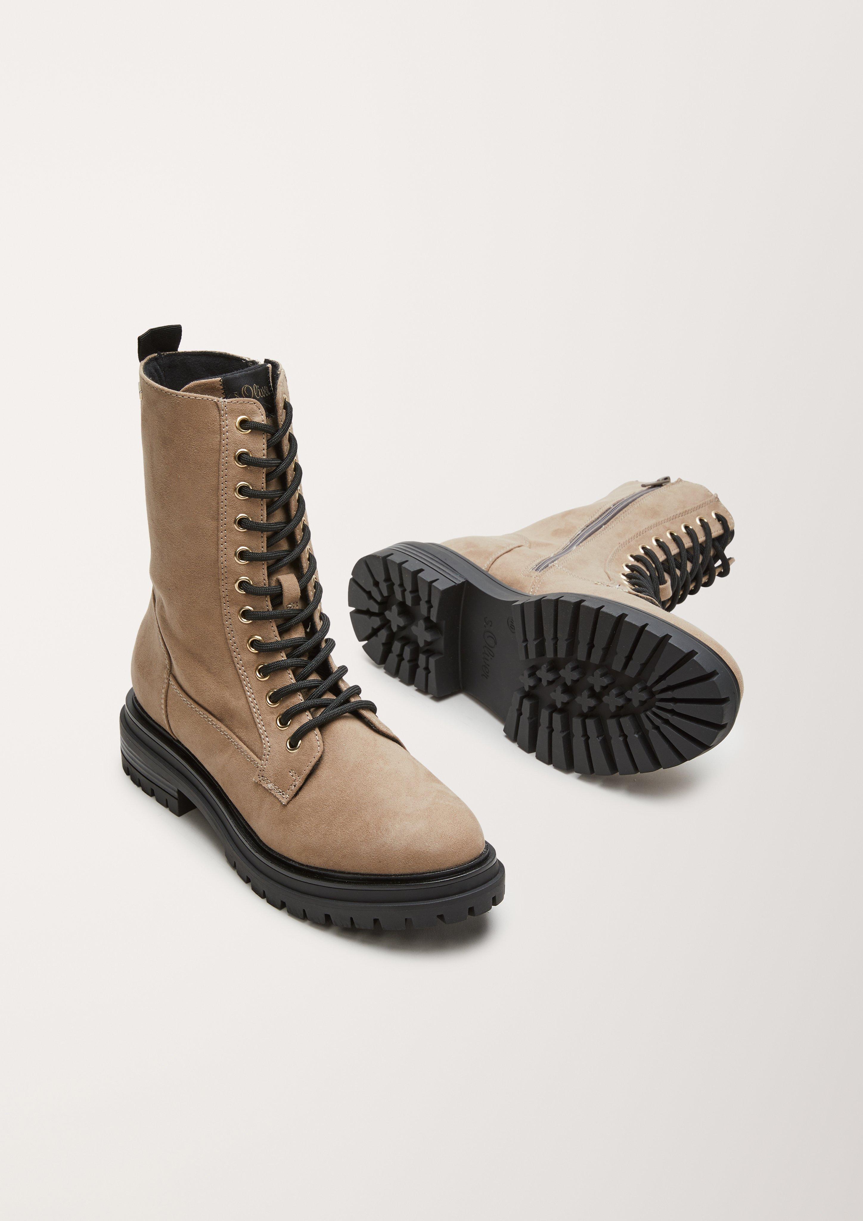 Stiefel in Veloursleder-Optik  101.107.101.25293-341
