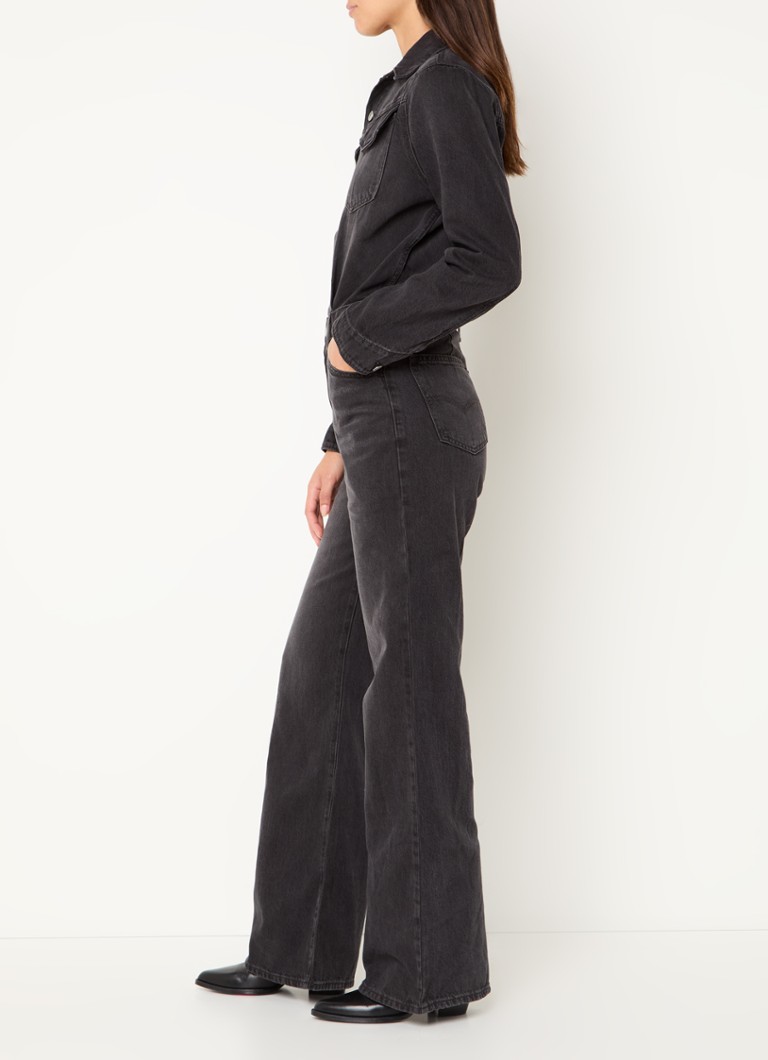 Levi's Western flared fit denim jumpsuit