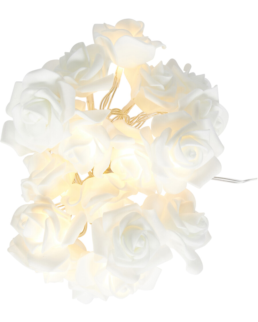 LED-Lichterkette Rosen