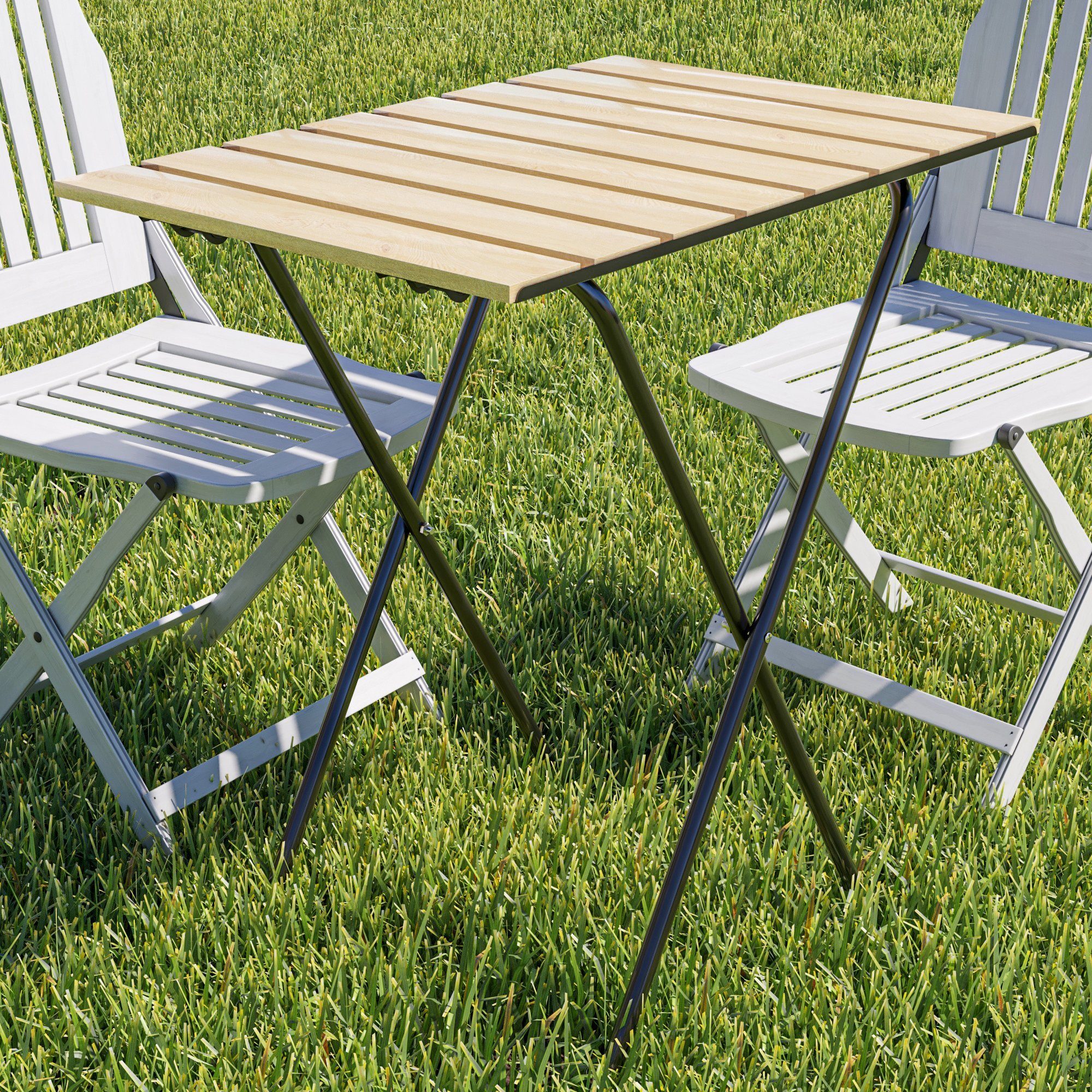 Moblix Klapptisch ESSEN klappbarer Tisch, All-In-One Klappmöbel für Balkon/Camping/Küche (Einzelmöbel, Einzelstück)