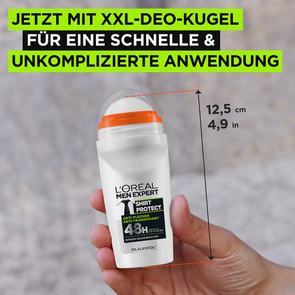 L'Oréal Paris Men Expert Shirt Control Anti Flecken 48h Deodorant Roll-On