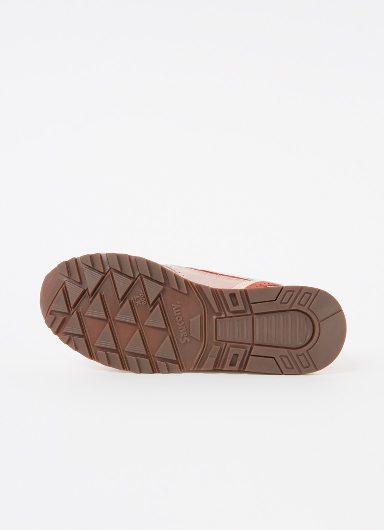 Saucony Shadow 6000 leather sneaker with mesh details