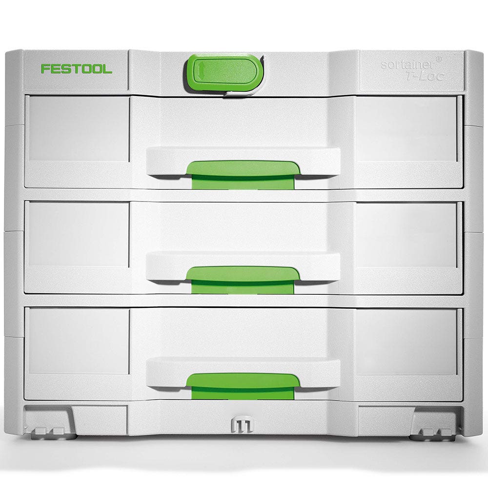 FESTOOL Sortainer T-Loc 3 Drawer Storage Box
