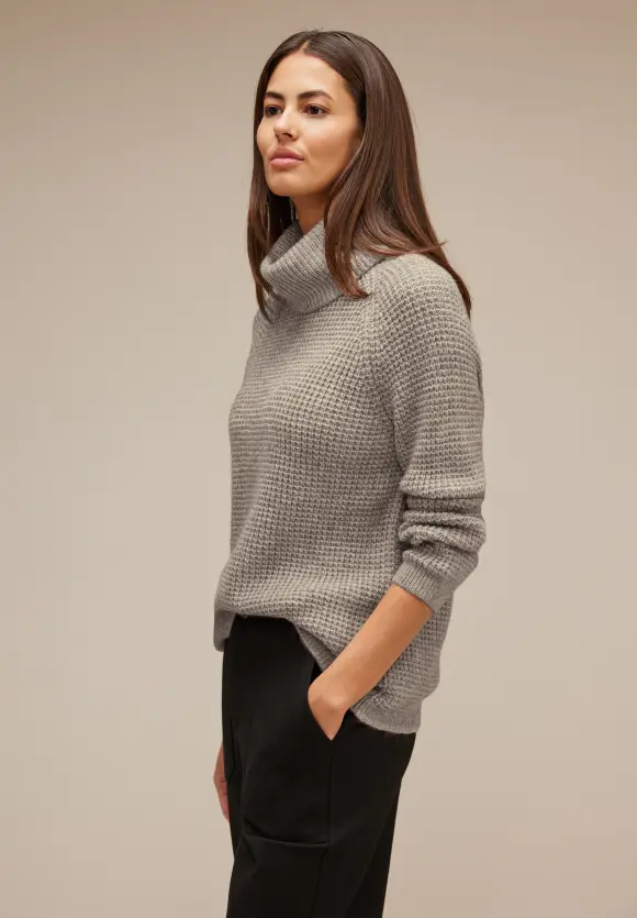 Street One Pullover mit Rollkragen