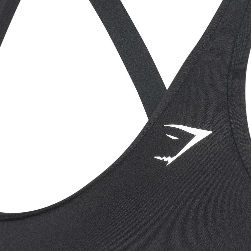 Gymshark Scoop Neck Training Damen Sport BH B1A6Q-BBBB-AQ2