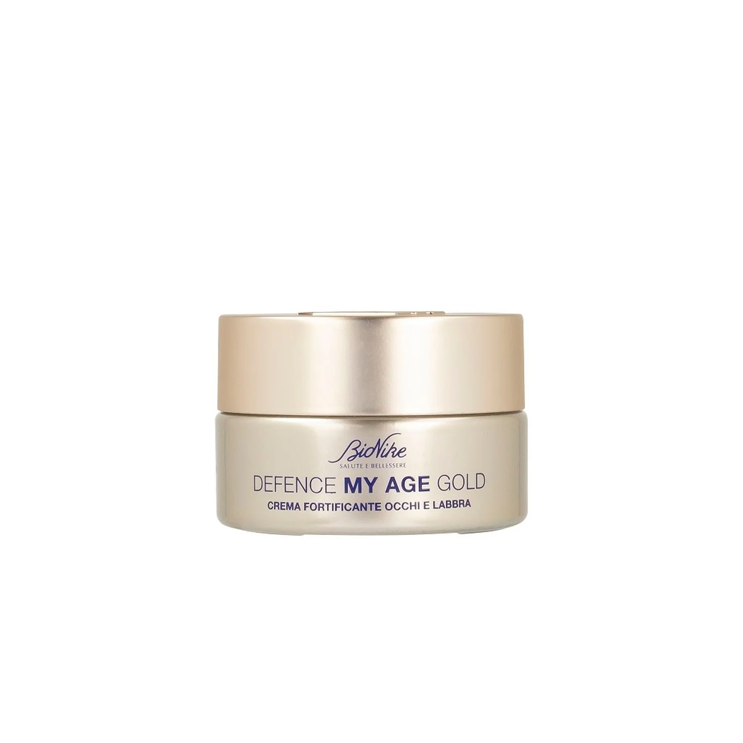 Defence My Age Gold – Stärkende Augen- und Lippencreme – Anti-Falten-Augenkontur, Anti-Falten-Lippenkontur