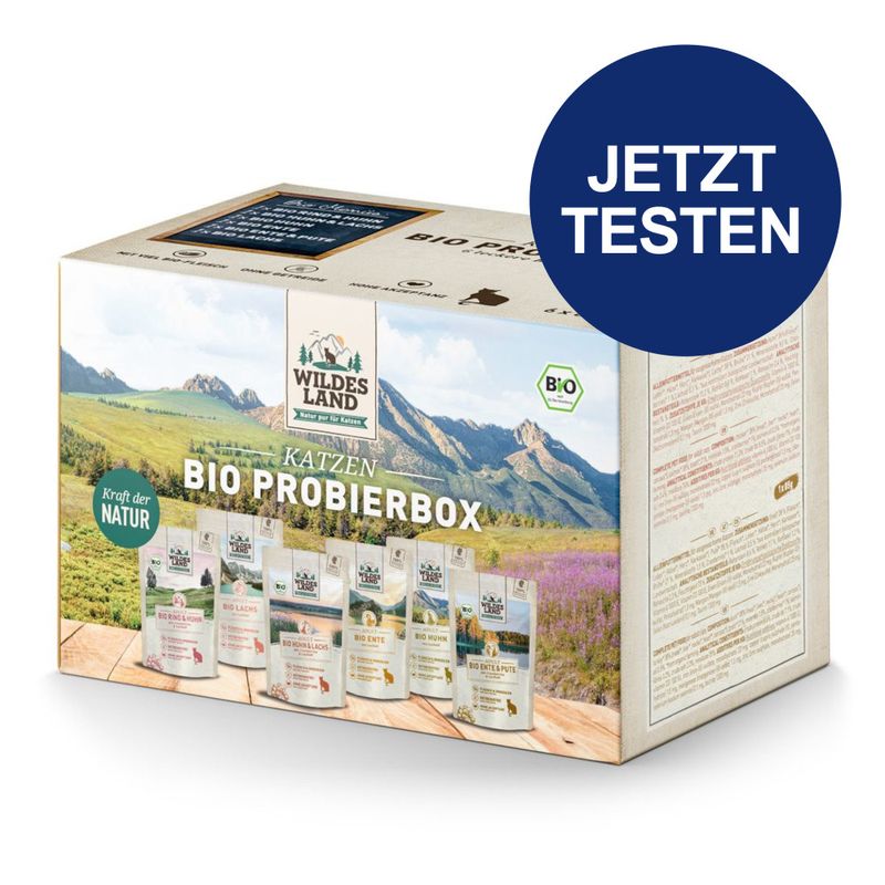 Probierpaket Wildes Land Bio 6 x 85 g zu TOP-Preisen | bitiba %