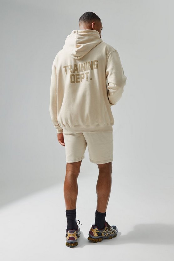 Man Active Training Dept Hoodie & Shorts