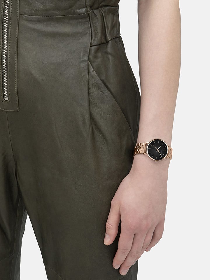 Liebeskind Quarzuhr in Roségold/ Schwarz günstig kaufen onesize