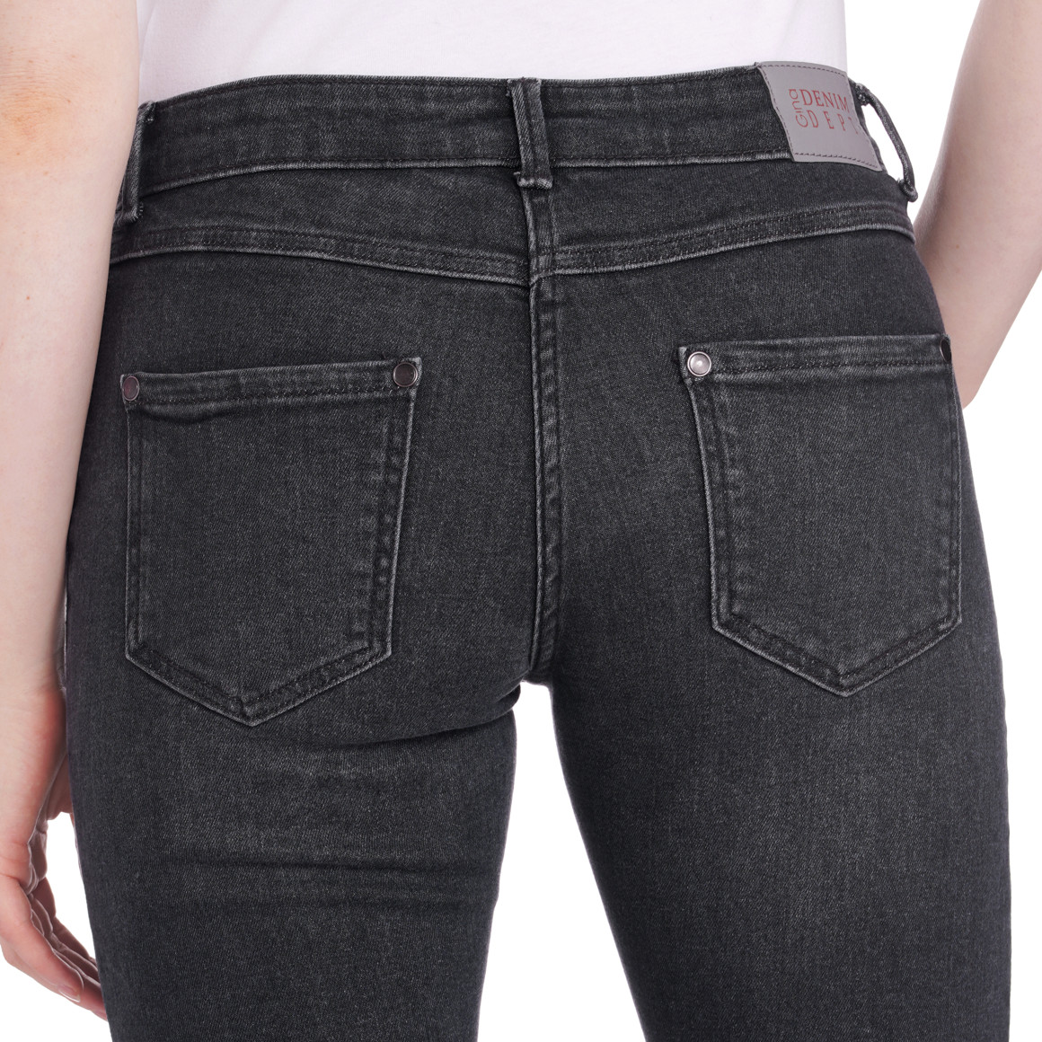 Damen Straight-Jeans im 5-Pocket-Style