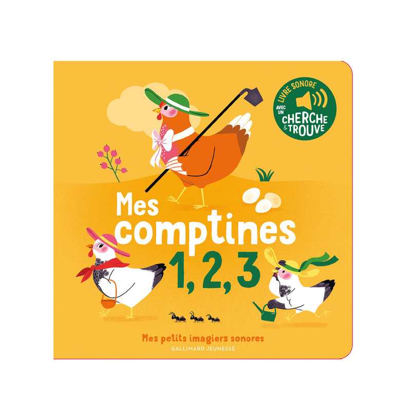 Livre sonoreMes comptines 1, 2, 3 - Gallimard Jeunesse