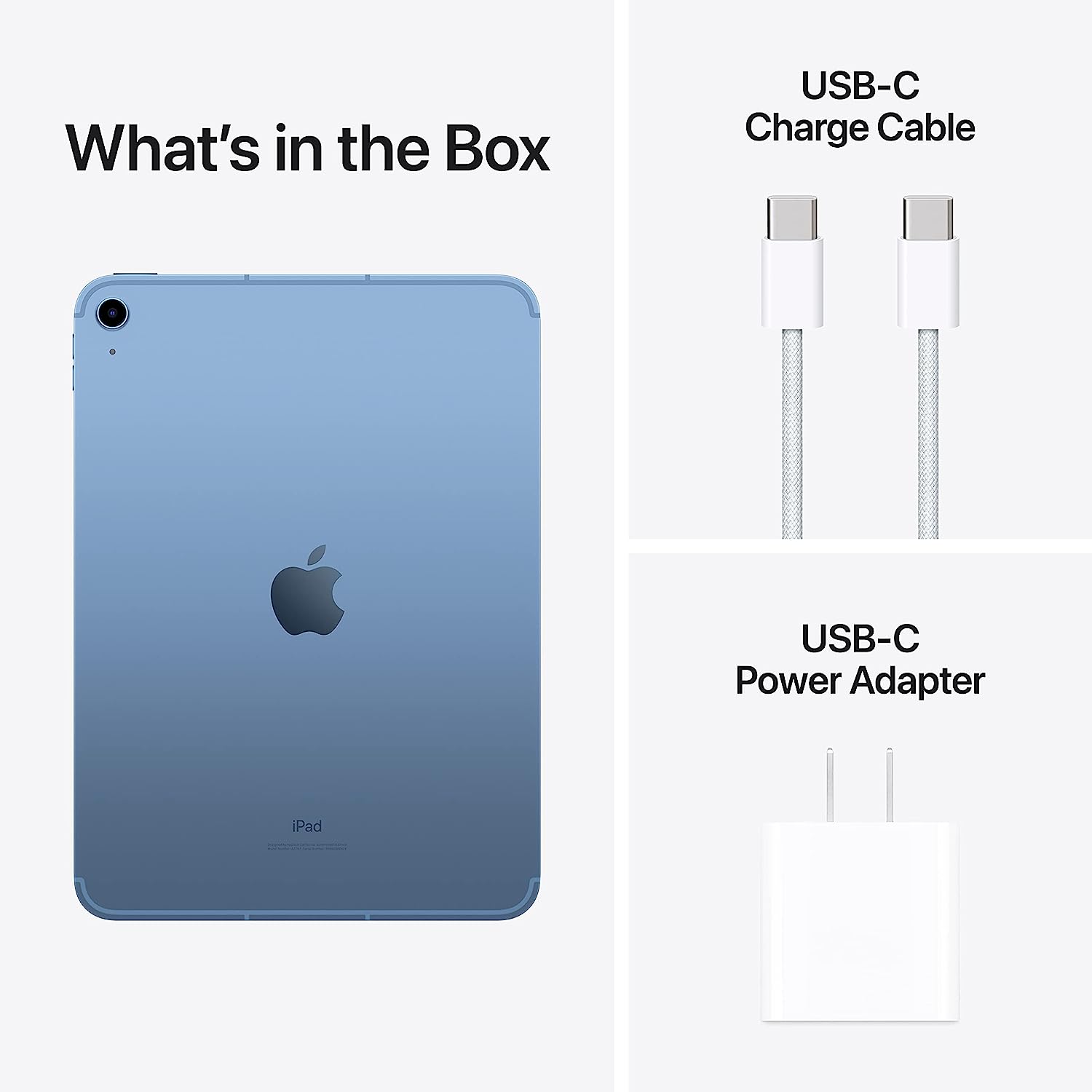 Apple iPad (10th Generation): with A14 Bionic chip, 10.9-inch Liquid Retina Display, Wi-Fi 6, 12MP front/12MP Back Camera, Touch ID, All-Day Battery Life
