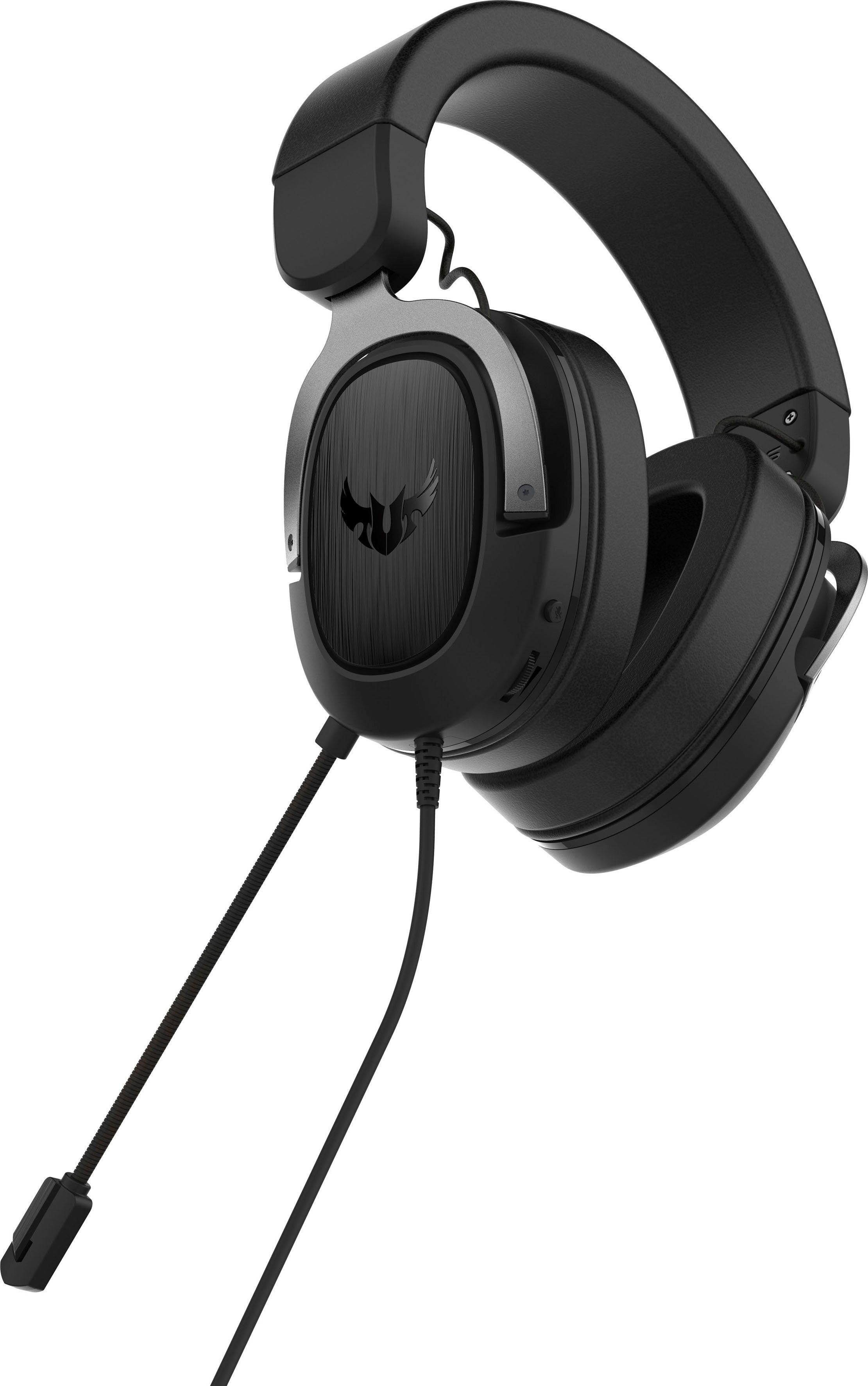 Asus TUF GAMING H3 GUN METAL, Headset Gaming-Headset (Plattformübergreifend)
