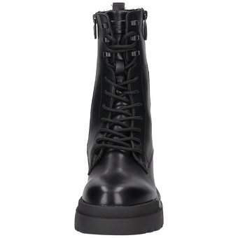 Tom Tailor Schnürstiefel in schwarz