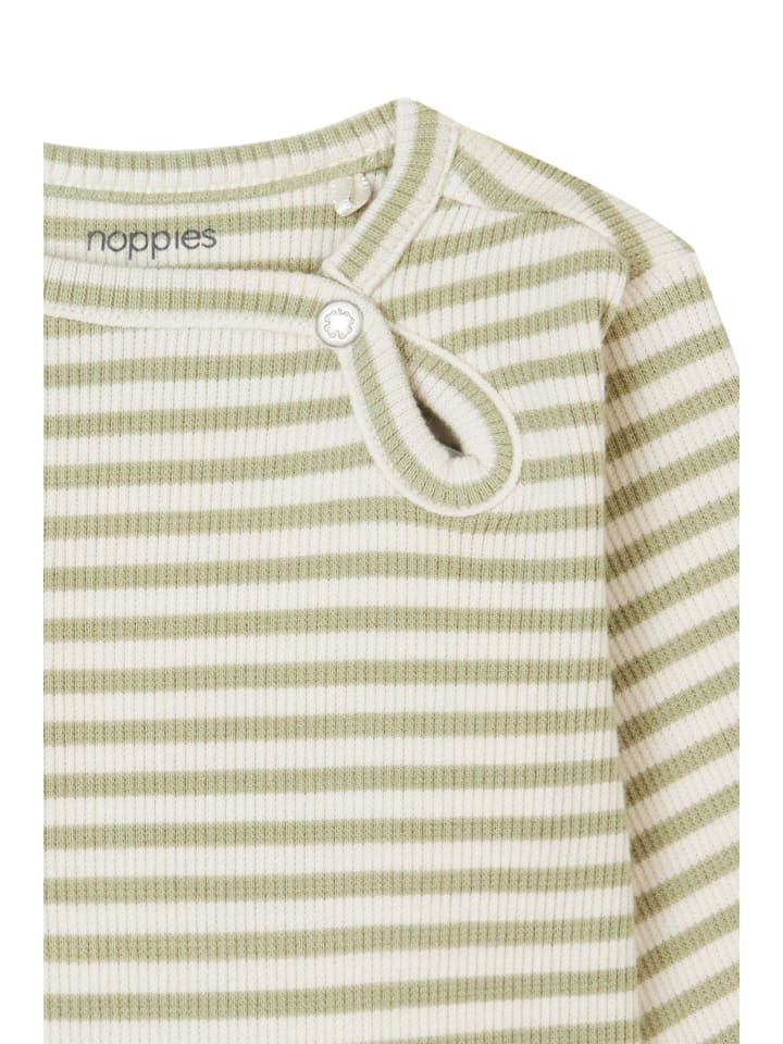 Noppies Langarmshirt Gibbons in Moss Gray günstig kaufen