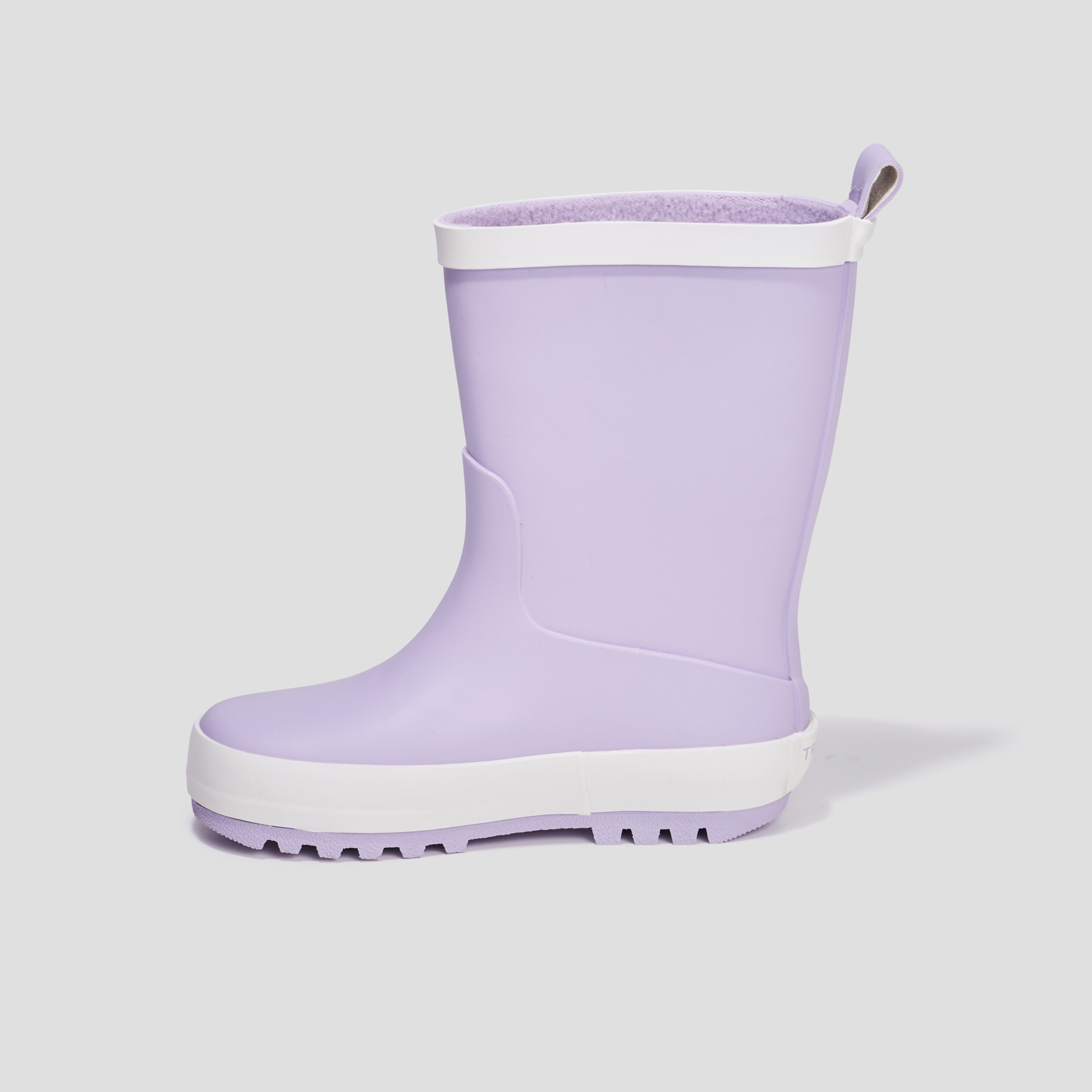Bottes de pluie Trappeur parme fille | La Halle