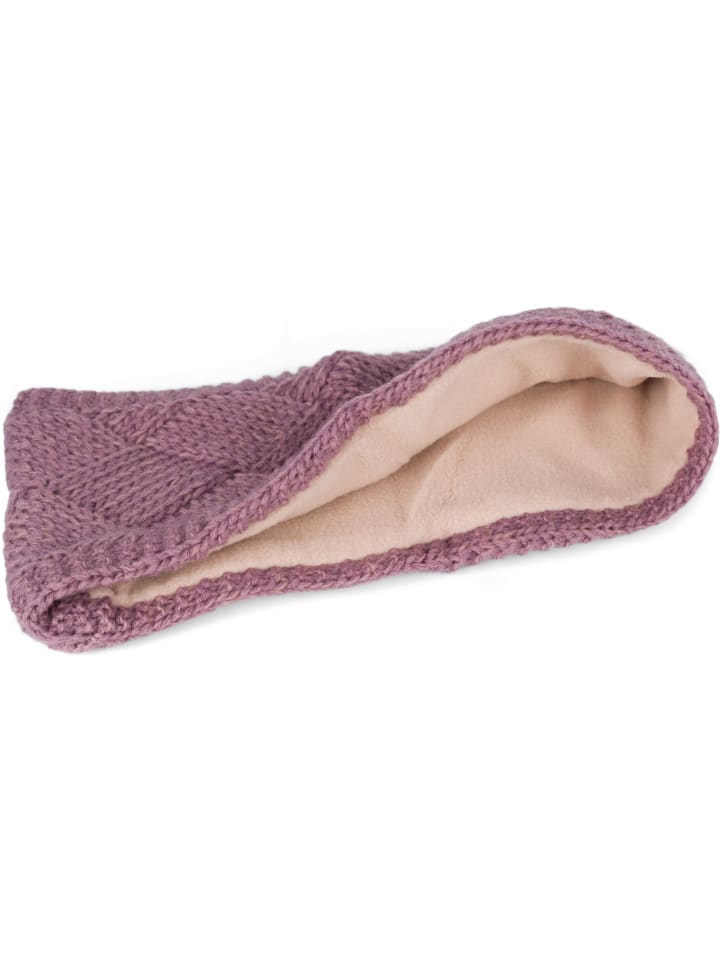 styleBREAKER Strick Stirnband in Mauve günstig kaufen onesize