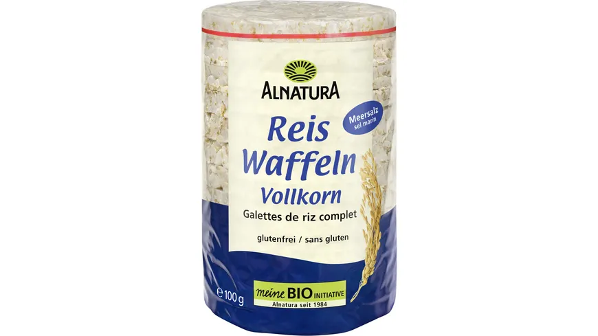 Alnatura Bio Reiswaffeln mit Salz 100 g
