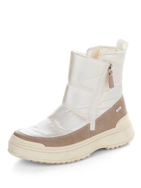 Snowboot in Perlmutoptik